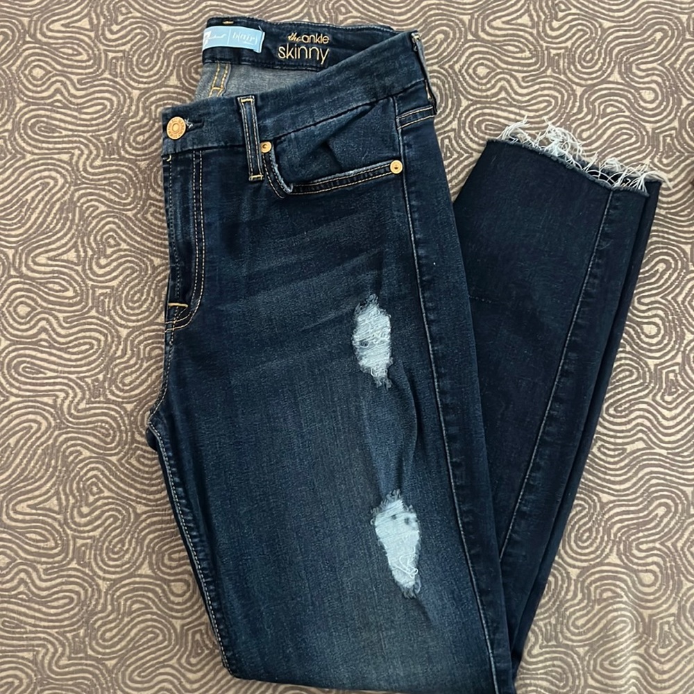 7 skinny jeans!